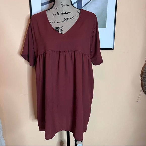 Zenana Outfitters Tops - 💚Zenana rust colored tunic